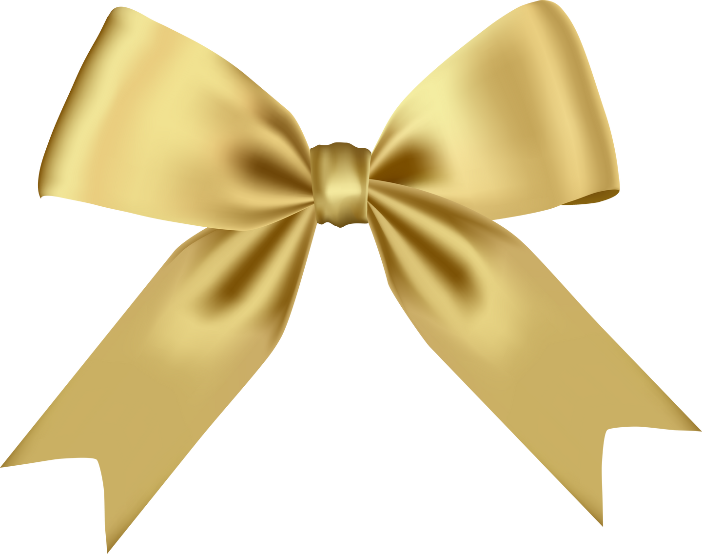 Ribbon Bow gold color.