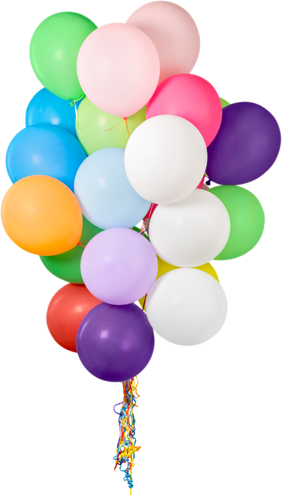 Colorful Helium Balloons