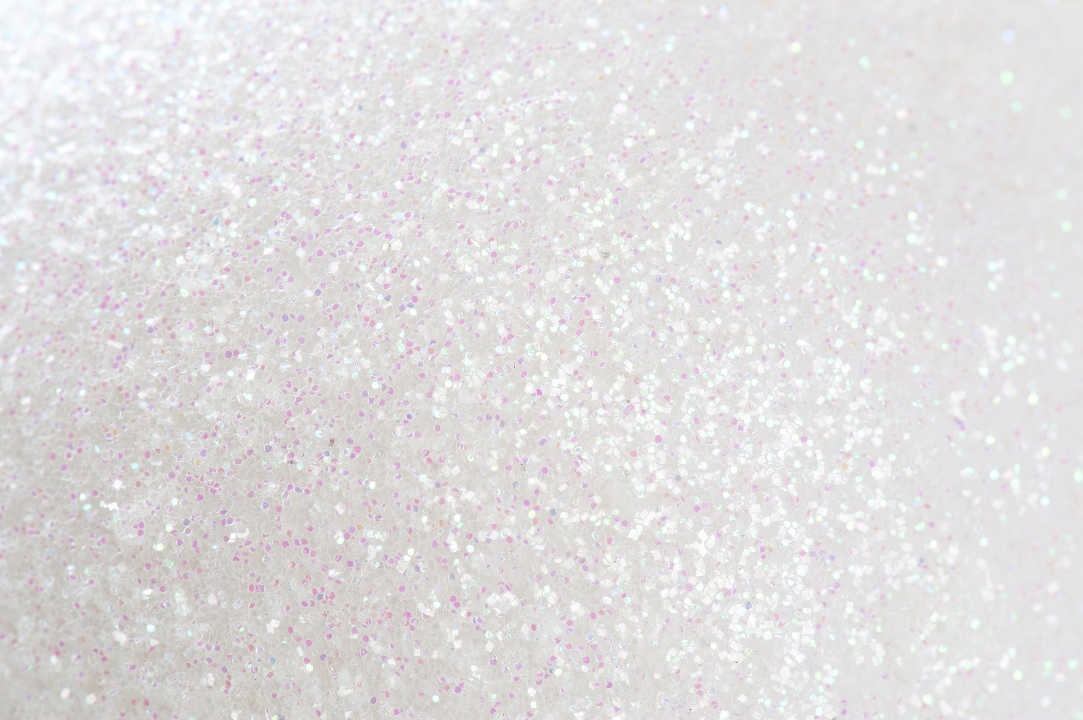 White glitter background