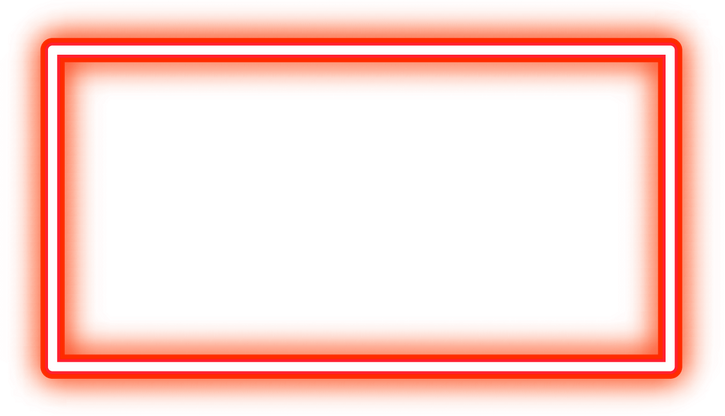 Neon Red Rectangle