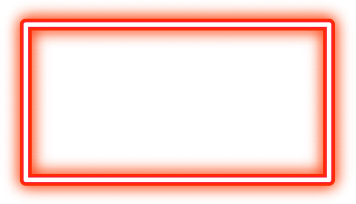 Neon Red Rectangle