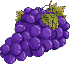 Nostalgic Anime Grapes 